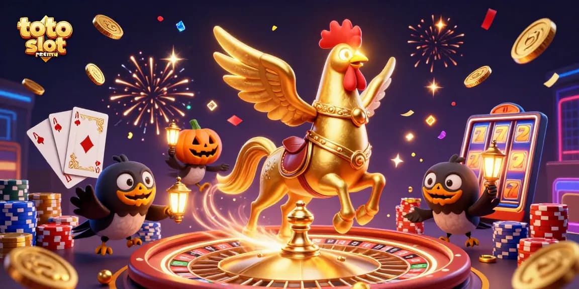 Experience exhilarating gameplay with toto slot resmi highlights featuring vibrant characters in a lively casino.