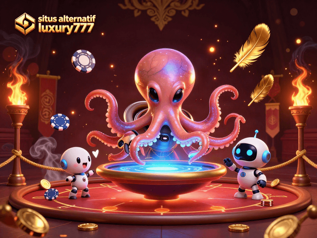 Situs alternatif luxury777: Menangkan poker dengan strategi cerdas di kasino alien yang megah!