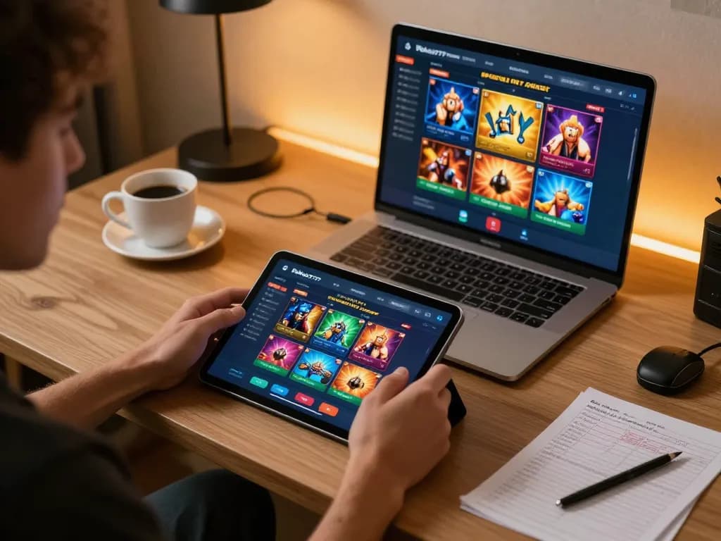 Enjoy thrilling moments with Fokus777 on your tablet while managing your bankroll effectively.
