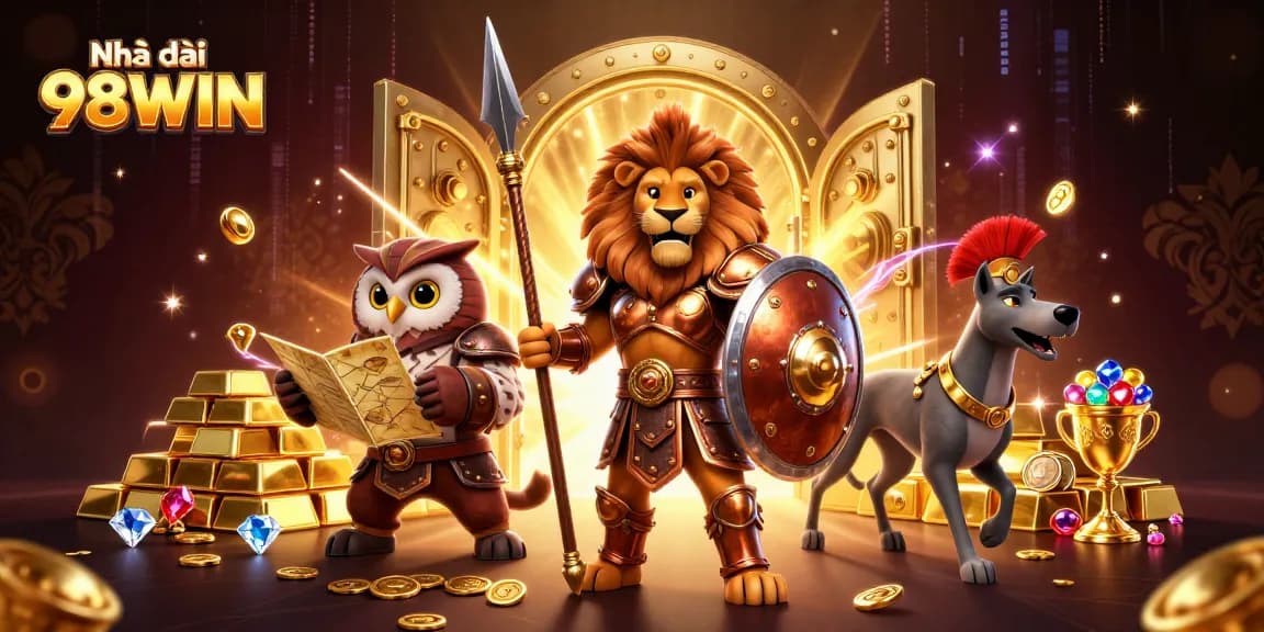 Engage with exciting gaming experiences at Nhà cái 98WIN featuring thrilling treasure and dynamic characters.