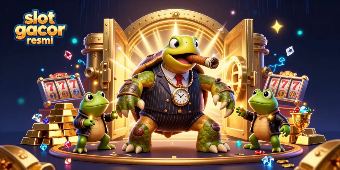 Menangkan jackpot di slot gacor resmi dengan karakter 3D unik yang menampilkan kepiting dan kodok.