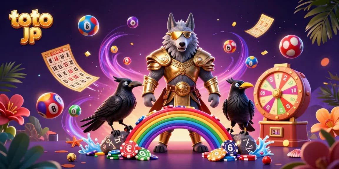 Engage with the vibrant world of toto jp while exploring colorful lottery dynamics in this stunning illustration.