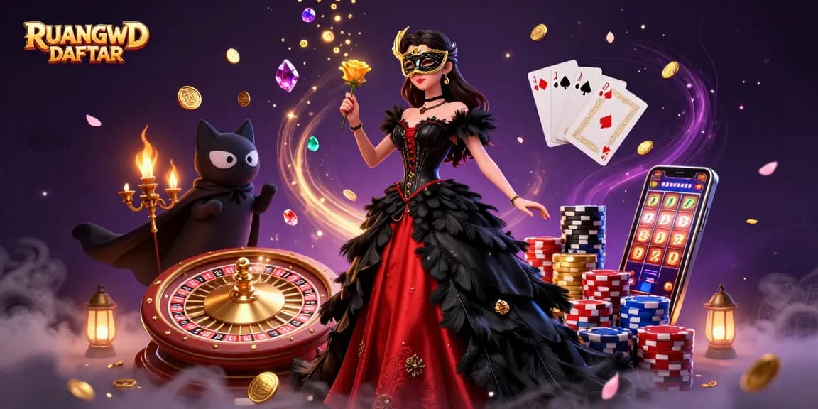 Engage with RUANGWD DAFTAR to explore vibrant 3D casino adventures featuring exciting gaming elements.