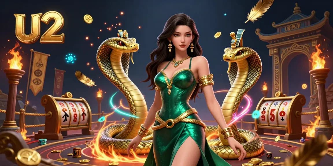 Engage in thrilling u2 slot games with vibrant visuals, golden tokens, and dynamic gameplay.