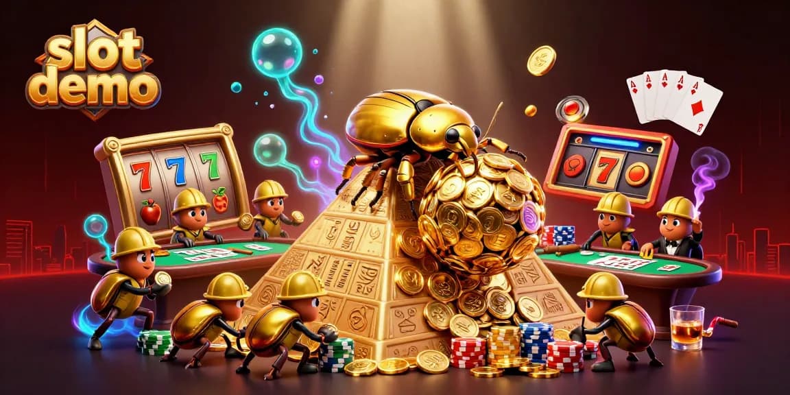 Mainkan slot demo dengan pengalaman berkualitas tinggi dan simbol kasino yang menawan.