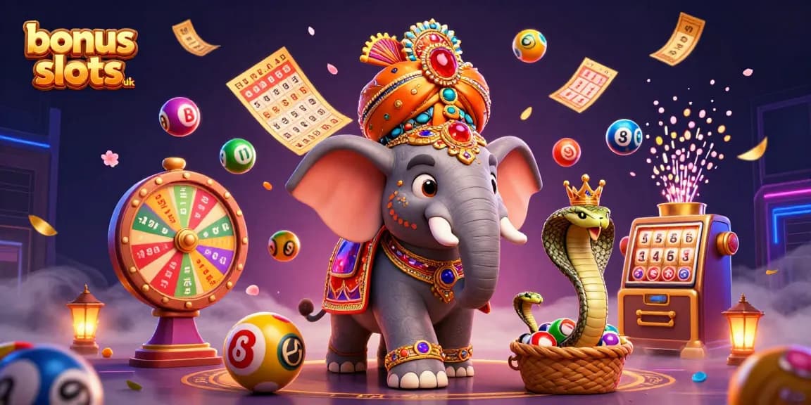 Engage with bonus buy slots uk in an animated, vibrant casino scene featuring rich colors and dynamic elements.