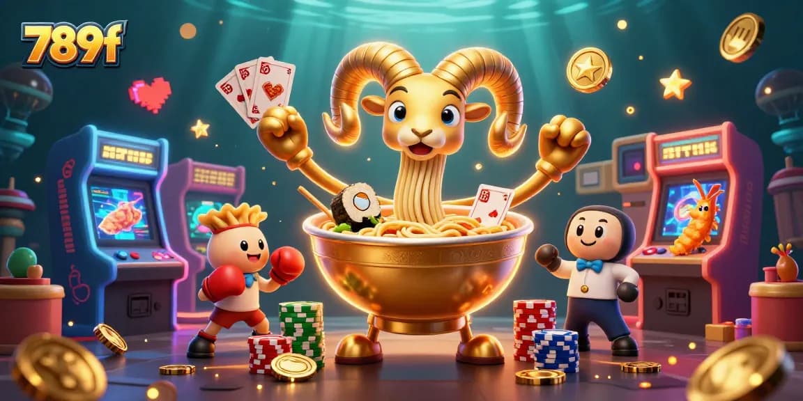 Experience the exciting world of 789f with our vibrant 3D illustration showcasing casino fun!