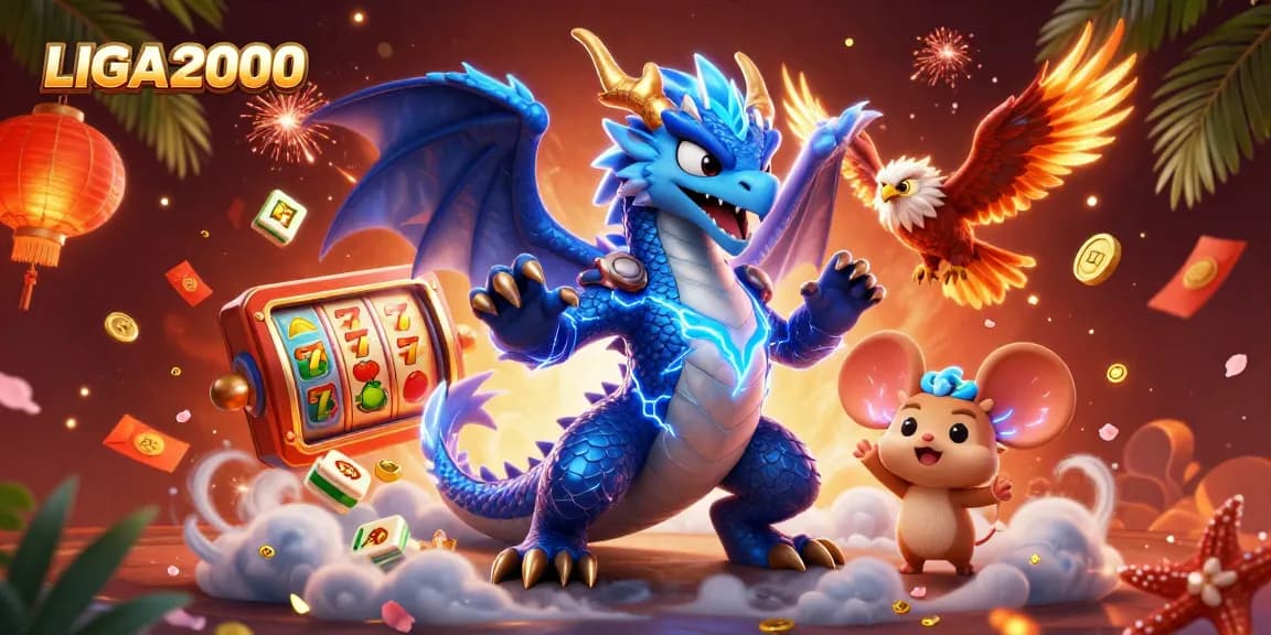 Terlibat dengan LIGA2000 dan menang besar! Rasakan visual kaya dari kegembiraan permainan slot.