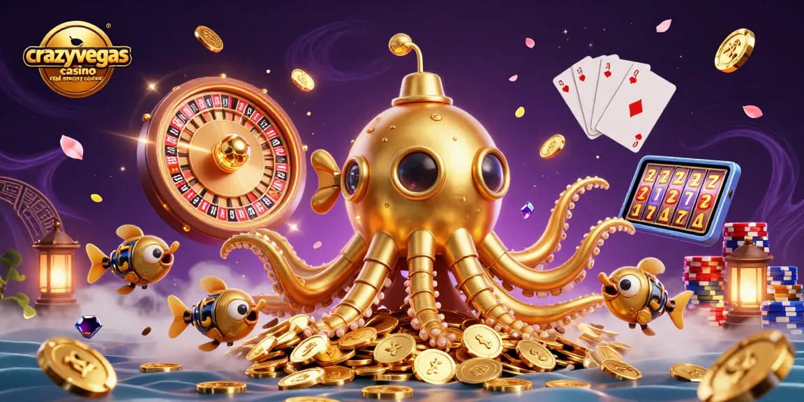 Experience the excitement of crazyvegas casino real money casinos with captivating gaming elements and characters.