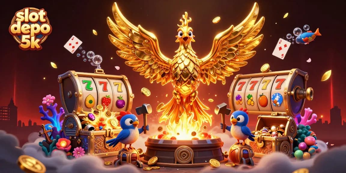 Memenangkan jackpot di slot depo 5k dengan fitur menarik dan keuntungan tinggi dari deposit rendah.