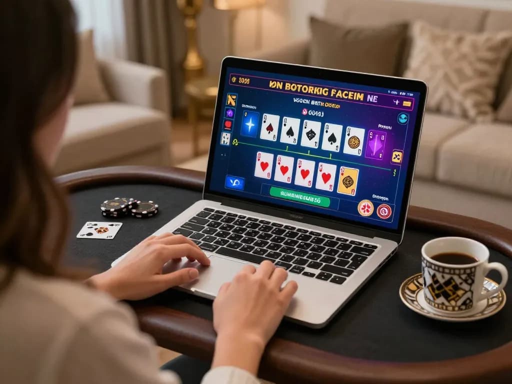 Engaging in exciting go 88 online casino gameplay at home with live dealer