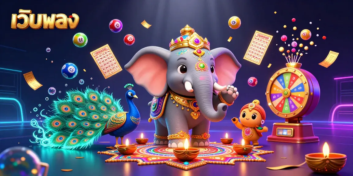 Engage with เว็บตรง in an exciting 3D casino scene filled with vibrant characters and dynamic gambling elements.