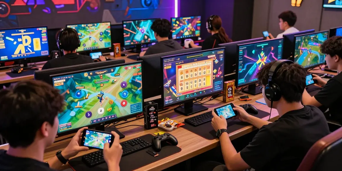 Raja Game login displayed on modern gaming devices amidst an engaged community.