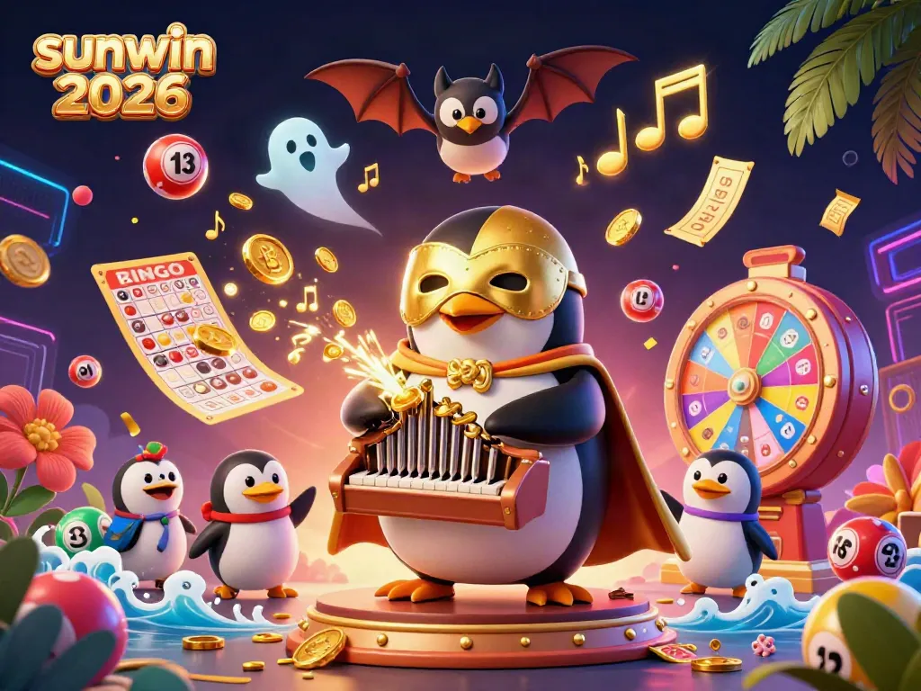 Experience the excitement at sunwin 2026 with vibrant casino characters and dynamic gambling elements.
