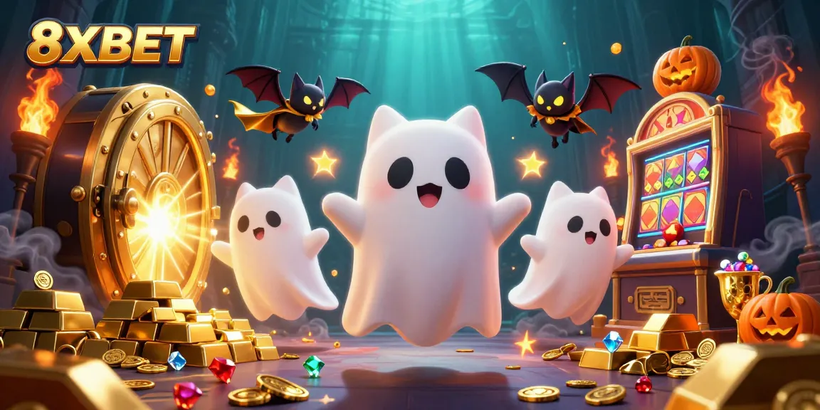 Experience exciting thrills at 8XBET in a vibrant haunted casino world with enticing game rewards!