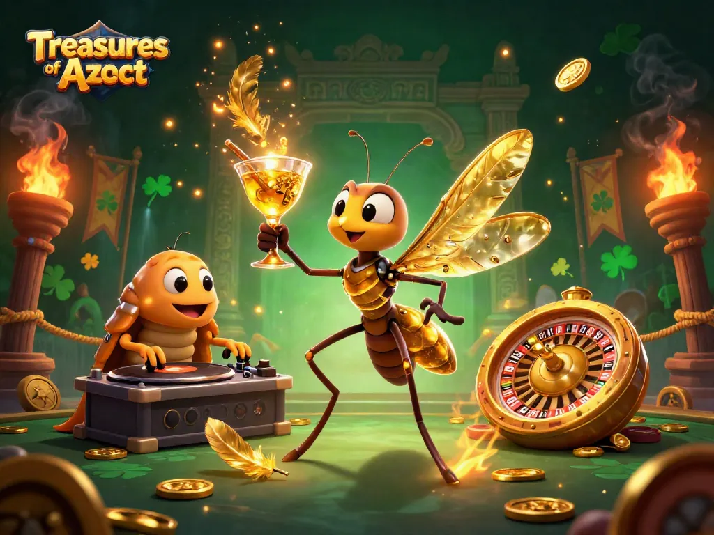 เกมสล็อต Treasures of Aztec มาพร้อมกับบรรยากาศคาสิโนสุดตื่นเต้นที่เต็มไปด้วยสีสัน