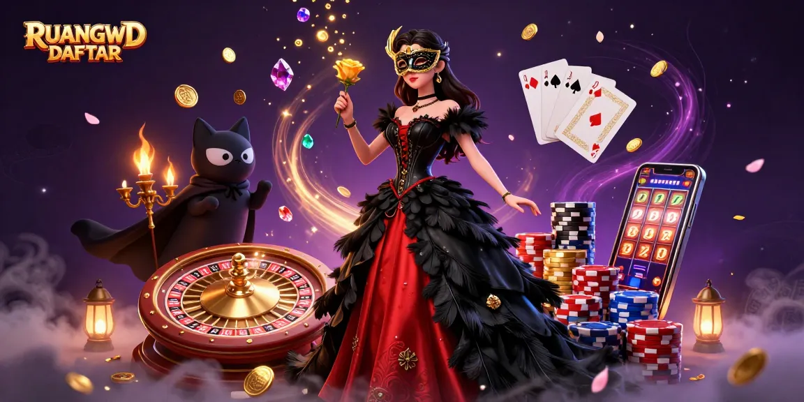 Engage with RUANGWD DAFTAR to explore vibrant 3D casino adventures featuring exciting gaming elements.