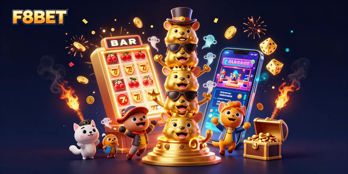 F8BET offers an energetic casino experience with dynamic elements and vibrant visuals.