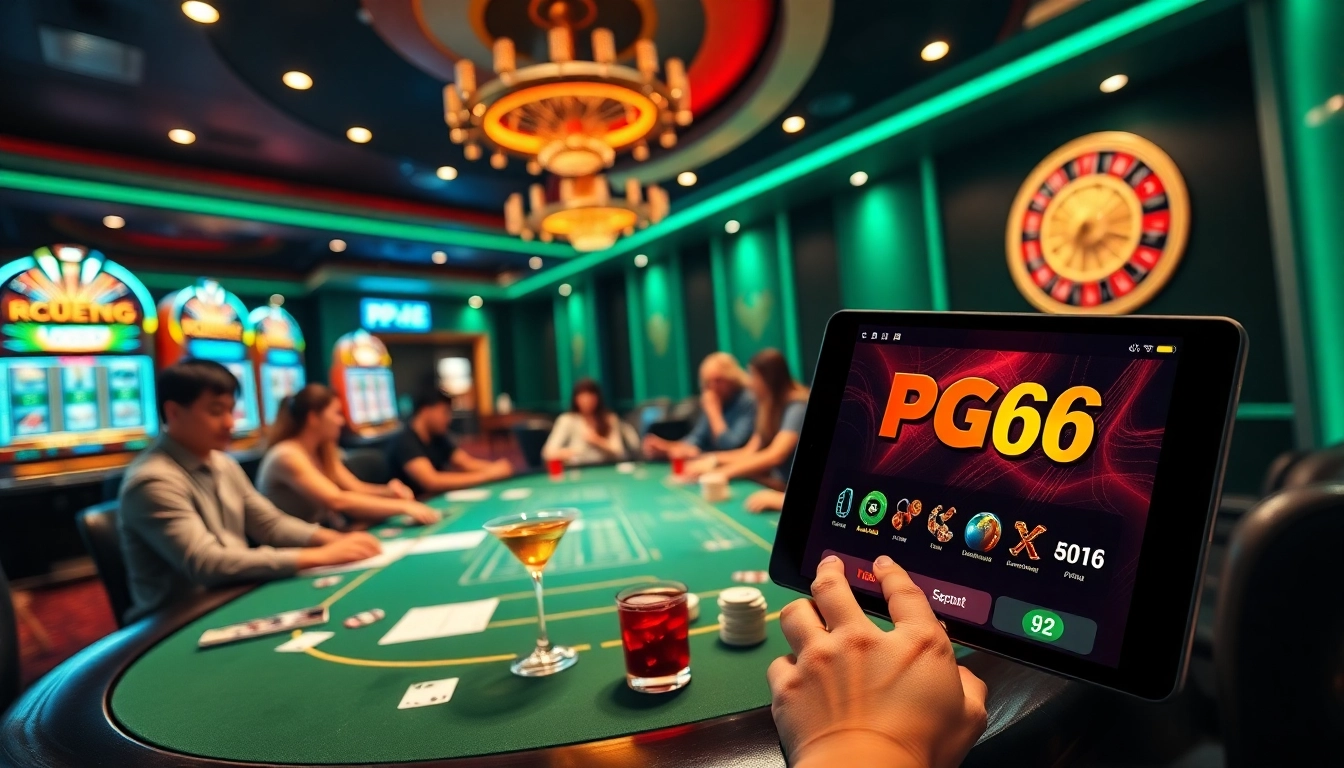 Experience the excitement at trang chủ PG66 online casino with vibrant games and real-time betting.
