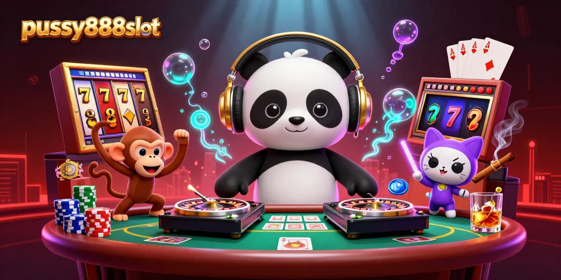 เล่นเกมสล็อตออนไลน์ pussy888slot พร้อมกับเสียงดนตรีสุดมันส์ในงานปาร์ตี้คาสิโน
