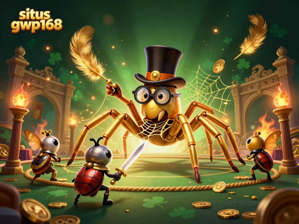 Menggulung benang emas di situs gwp168, tarantula raksasa dan ksatria kecil beetle dalam aksi kasino.