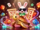 Slot demo seru bersama kelinci lucu dan kura-kura emas dalam permainan kasino.