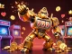 Engage with five88z's exciting slot action in a vibrant, dynamic 3D illustration.