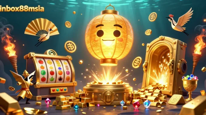 Experience exciting jackpots and vibrant gameplay at winbox88msia with golden lantern spirits and casino treasures.