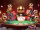Experience the thrilling excitement of menangclub88 with lively meerkats engaging in a vibrant casino atmosphere.