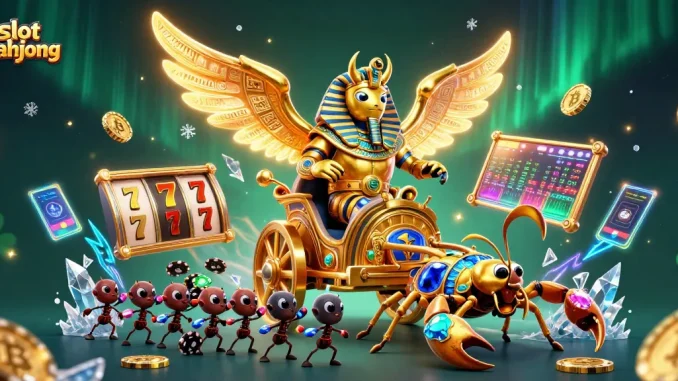 Experience slot mahjong thrills with dynamic characters and immersive slots action