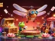 Experience thrilling gameplay at credit card casinos with vibrant characters and dynamic casino elements.