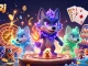 Engage in thrilling gameplay with j1882j as ghostly wolves and dynamic casino elements illuminate the gaming scene.